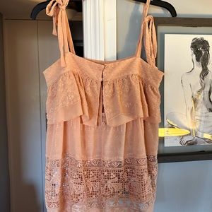 Bcbg pink top. Beautiful preloved top in great condition!